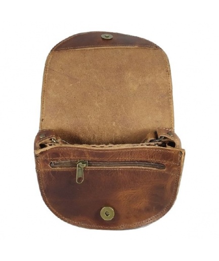 Γυναικεία τσάντα χιαστή με μαγνήτη