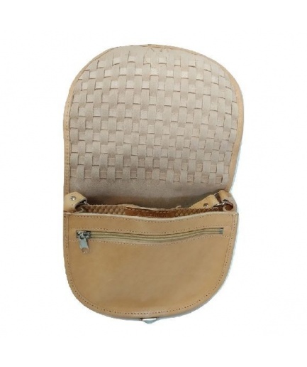 Γυναικεία τσάντα χιαστί πλεχτή