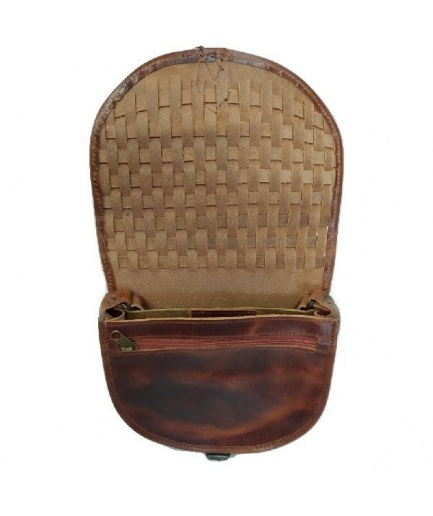 Γυναικεία τσάντα χιαστί πλεχτή