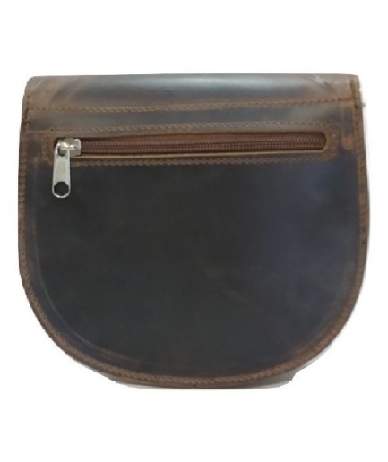 Γυναικεία τσάντα χιαστί με πυρογραφία