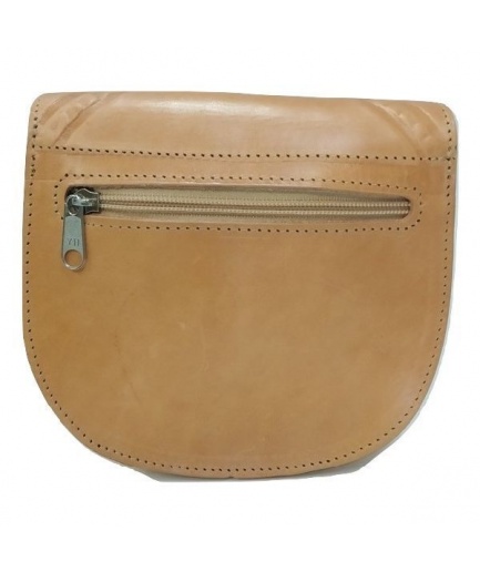 Γυναικεία τσάντα χιαστί με πυρογραφία