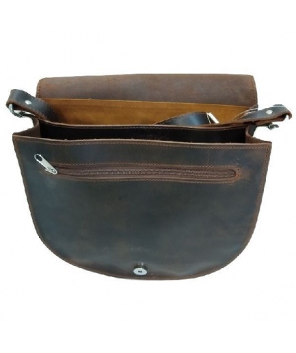 Γυναικεία τσάντα με πυρογραφία