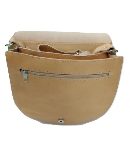 Γυναικεία τσάντα με πυρογραφία