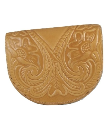 Γυναικεία τσάντα πυρογραφία με μαγνήτη